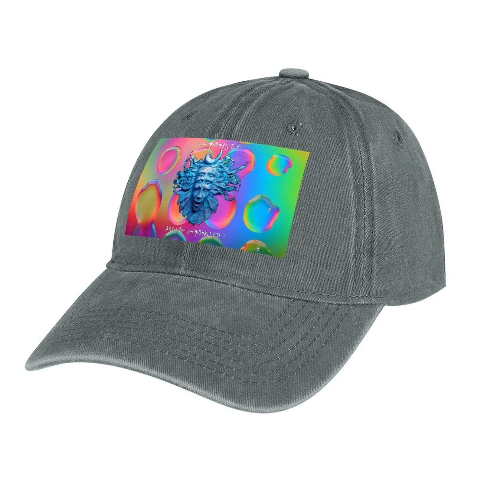 

Shpongle Bubble Cowboy Hat funny hat Custom Cap Hat Beach Women's Hats For The Sun Men's