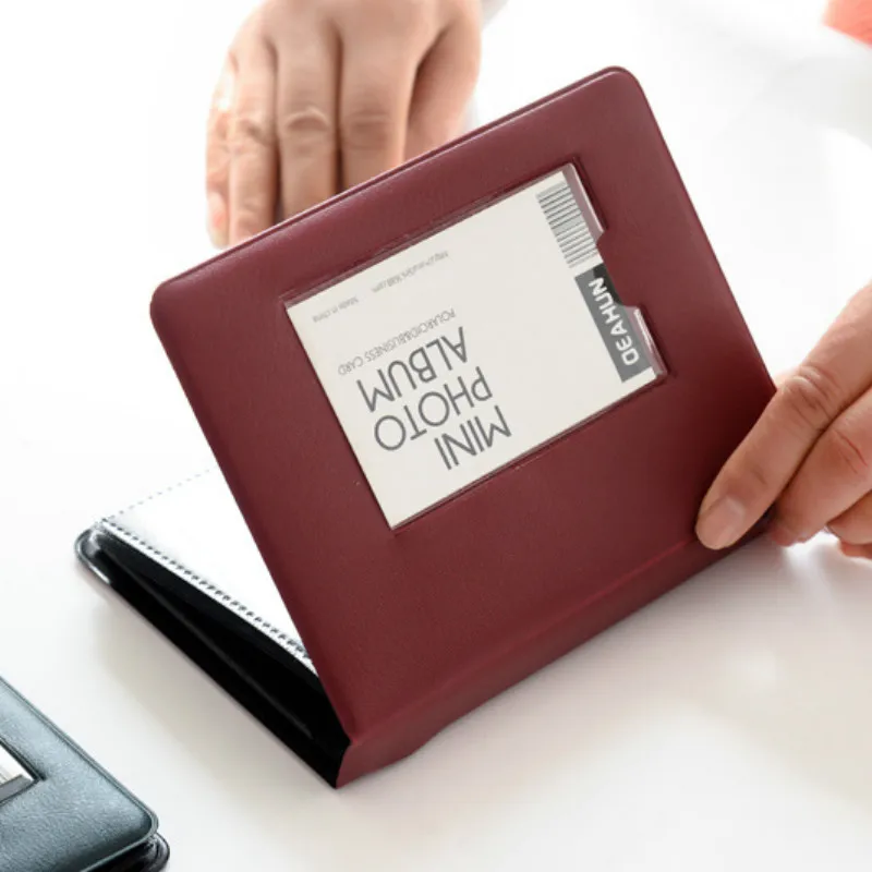 64Pockets for 3 inch Mini Instant Photo Album Picture Case for Fujifilm Instax Mini 12 Film 11 7s 8 25 50s 90 Instax Mini Film