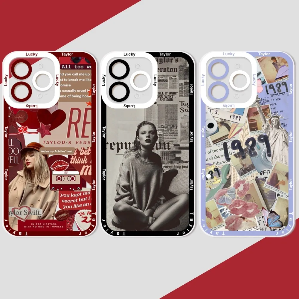T-Taylor Bella Custodia Per Telefono S-Swift Custodia Per Telefono Per Iphone 11 12 13 Mini Pro Max 14 Pro Max Custodia Shell Funda Cover