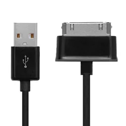 Universal USB Charge and Data Sync Cable for Samsung Galaxy Tablets (Black)