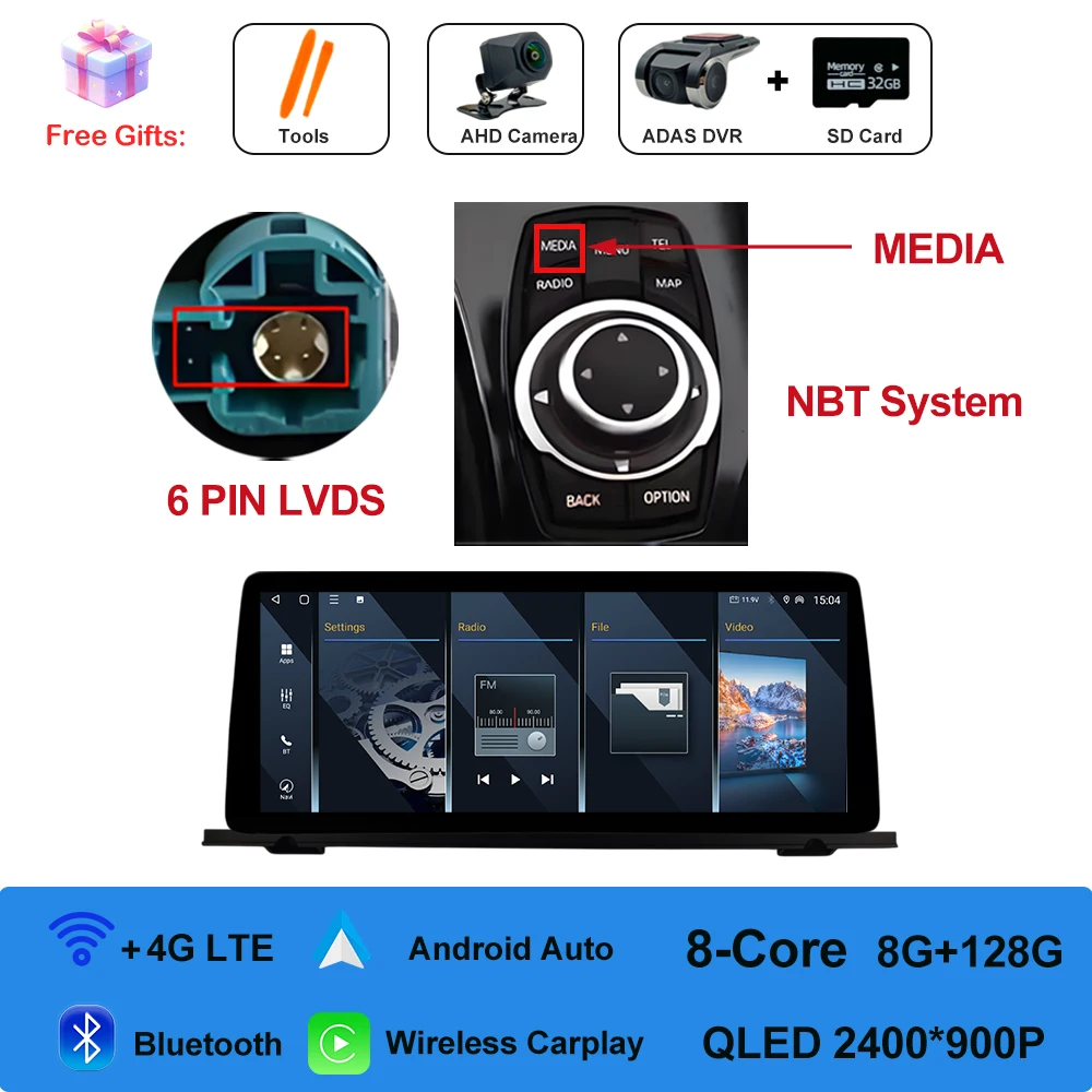 NBT 8G 128G DVR