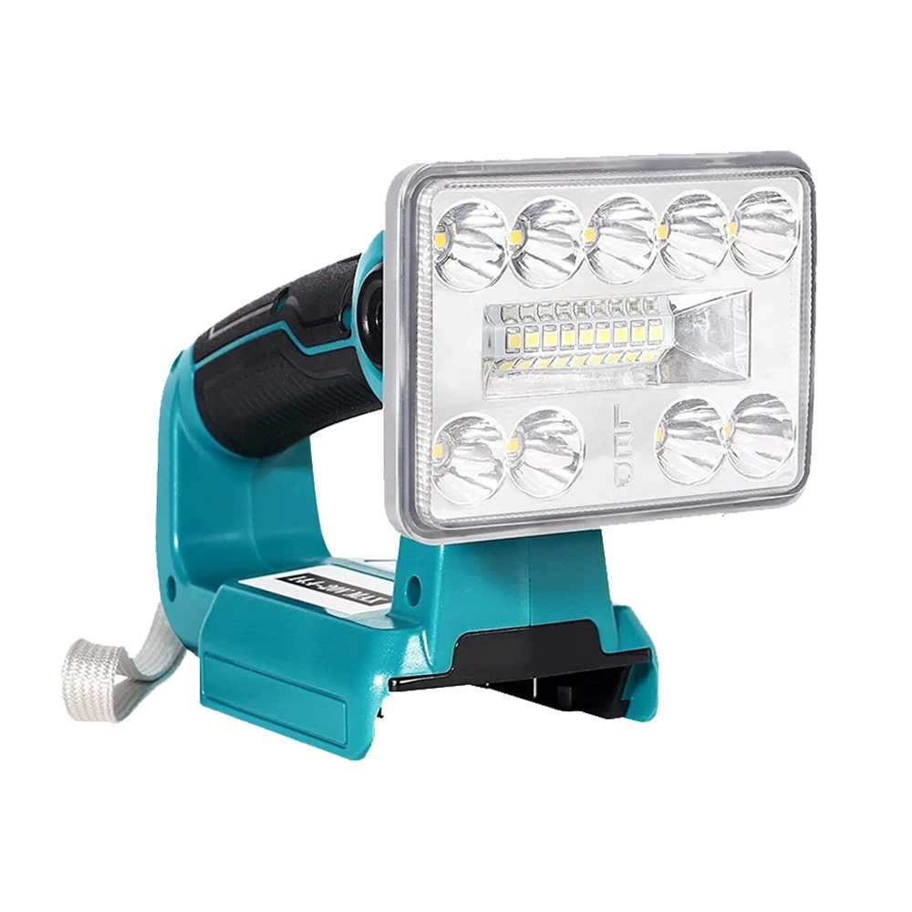 LED Flashlight Outdoor Cordless Work Light Spotlight for Makita 14.4V 18V BL1430