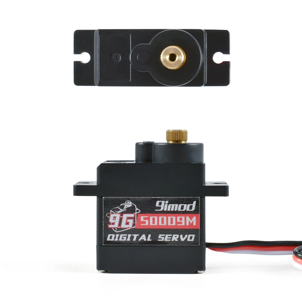 Servo 9g 17g pour RC, Micro Servomoteur, Blanc/Jaune