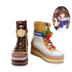 Pretty Derby Hishi Akebono Shoes Cosplay Women Boots