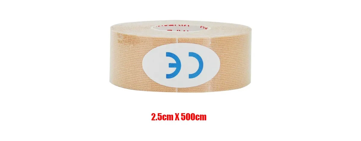 1/2/4 Stück Kinesiologie-Tape, Fitnessstudio, Fitness, Bandagen, Sport, elastisch, atmungsaktiv, Baumwolle, selbstklebend, Spannung, Verletzungen, Boxen, Knie, Muskelschmerzen – Detail 2