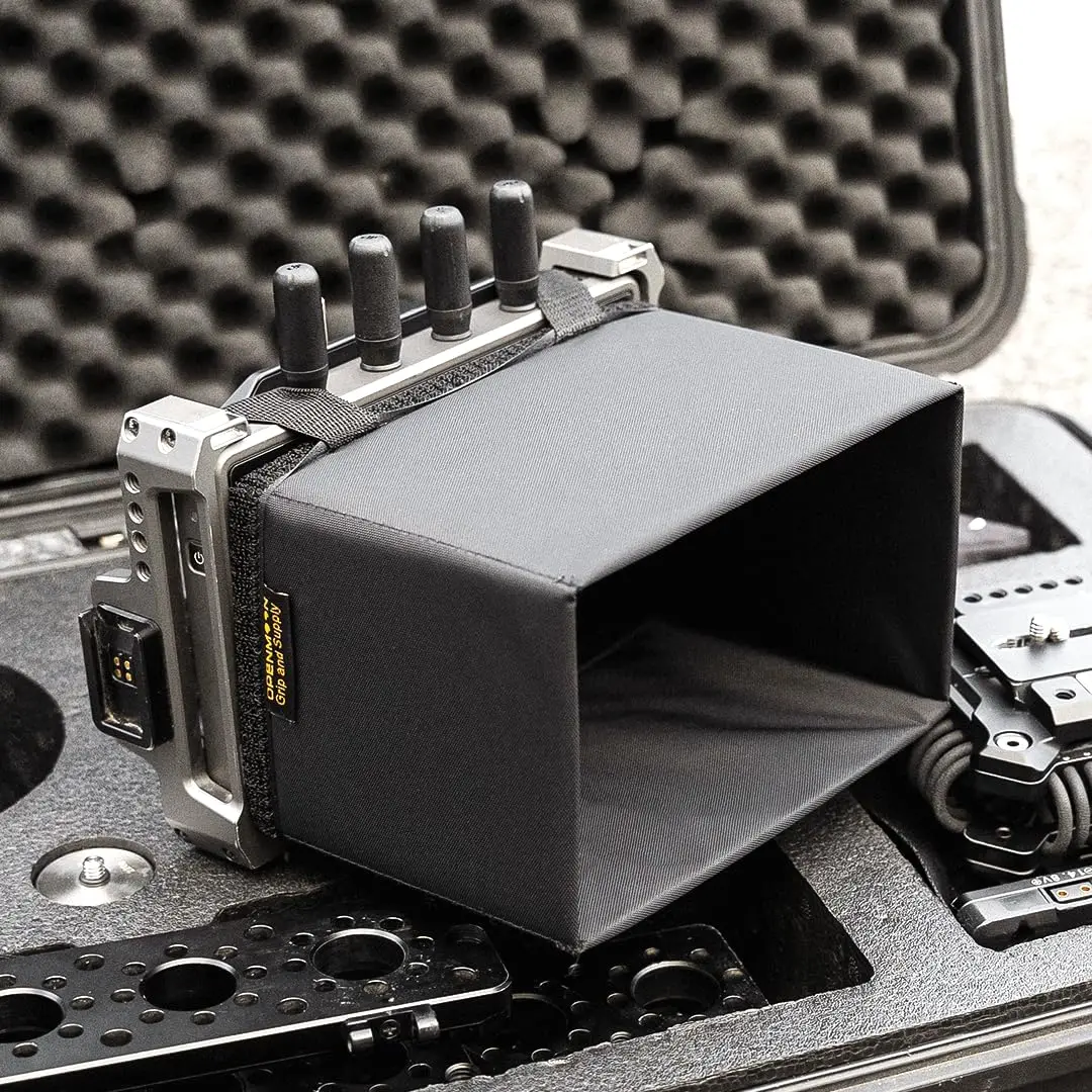 Description Picture 2 of itemVAXIS OPENMOON Foldable Camera Screen Hood Sun Visor 5/7/9 Inch visor to shade Monitor Hood Sunshade For Feelworld