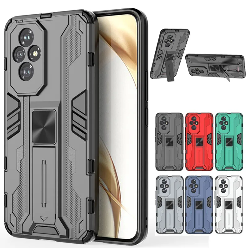 Verstelbare Kickstand Beschermhoes Voor Honor 200 Pro Cover Magnetische Houder Coque Fundas Capa_voghion.com