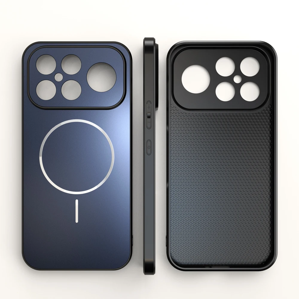 Luxury Matte Magnetic Wireless Charging Frosted Phone Case