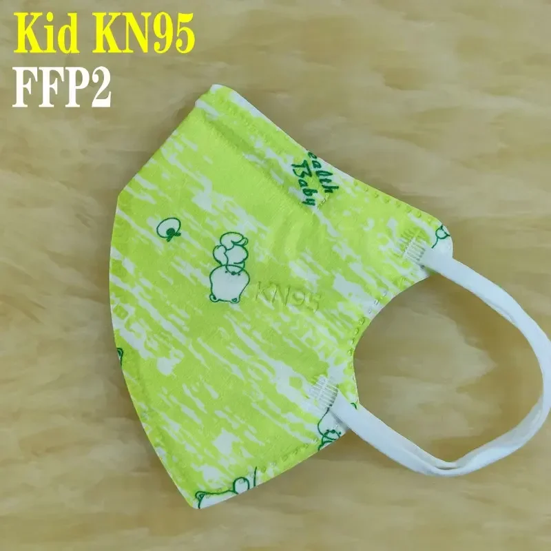KN95 Kid Mask 3-8 8-15 Years Old 5 Layers Cartoons FFP2 Masque Boys Girls Children Mascarillas CE Face Mask FPP2 Protective