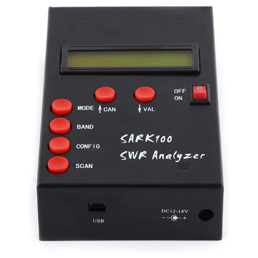 Antenna Analyzer 1-60MHz Shortwave SWR with 1.0 to 9.99 SWR Usable Measurement Range