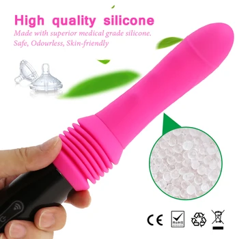 Up And Down Movement Sex Machine Female Dildo Vibrator Powerful Hand-Free Automatic Penis With Suction Cup Sex Toys For Women 5