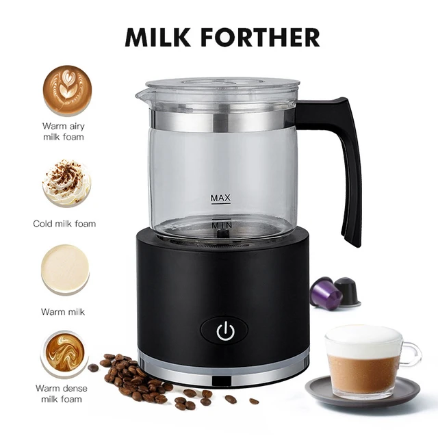 NEW Automatic Hot And Cold Milk Frother Warmer for Latte, Foam Maker for  Coffee, Hot Chocolates, Cappuccino - AliExpress