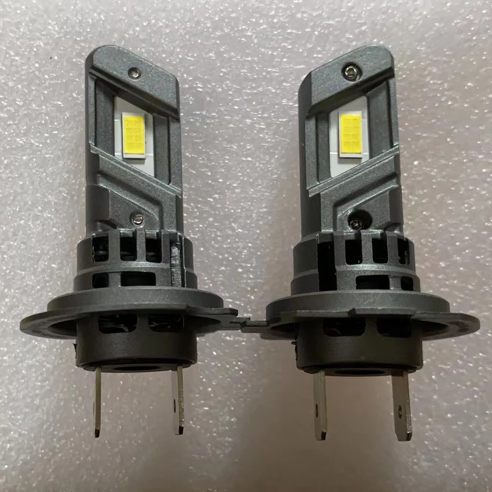 2개 H7 LED 헤드라이트 PX26d 64210 64210NL 64210NBS 64180L PY26d-1 H18 캔버스 고출력 자동차 전구 6000K 화이트 자동차 안개등 12V