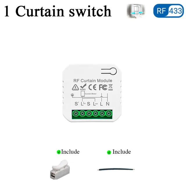 1Curtain Switch only