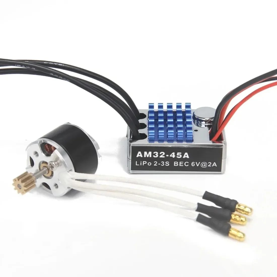RCクローラー フルメタル　ブラシレス フルメタルギアボックスアップグレードキット 2322 2600KV ブラシレス