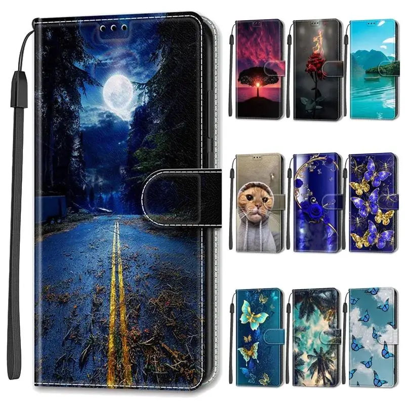 Custodia Per Telefono In Pelle A Portafoglio Per Oppo A18 A38 A58 A78 4G A58X Oppoa78 5G A18 38 78 Custodia Magnetica Con Flip Cover Per Libri