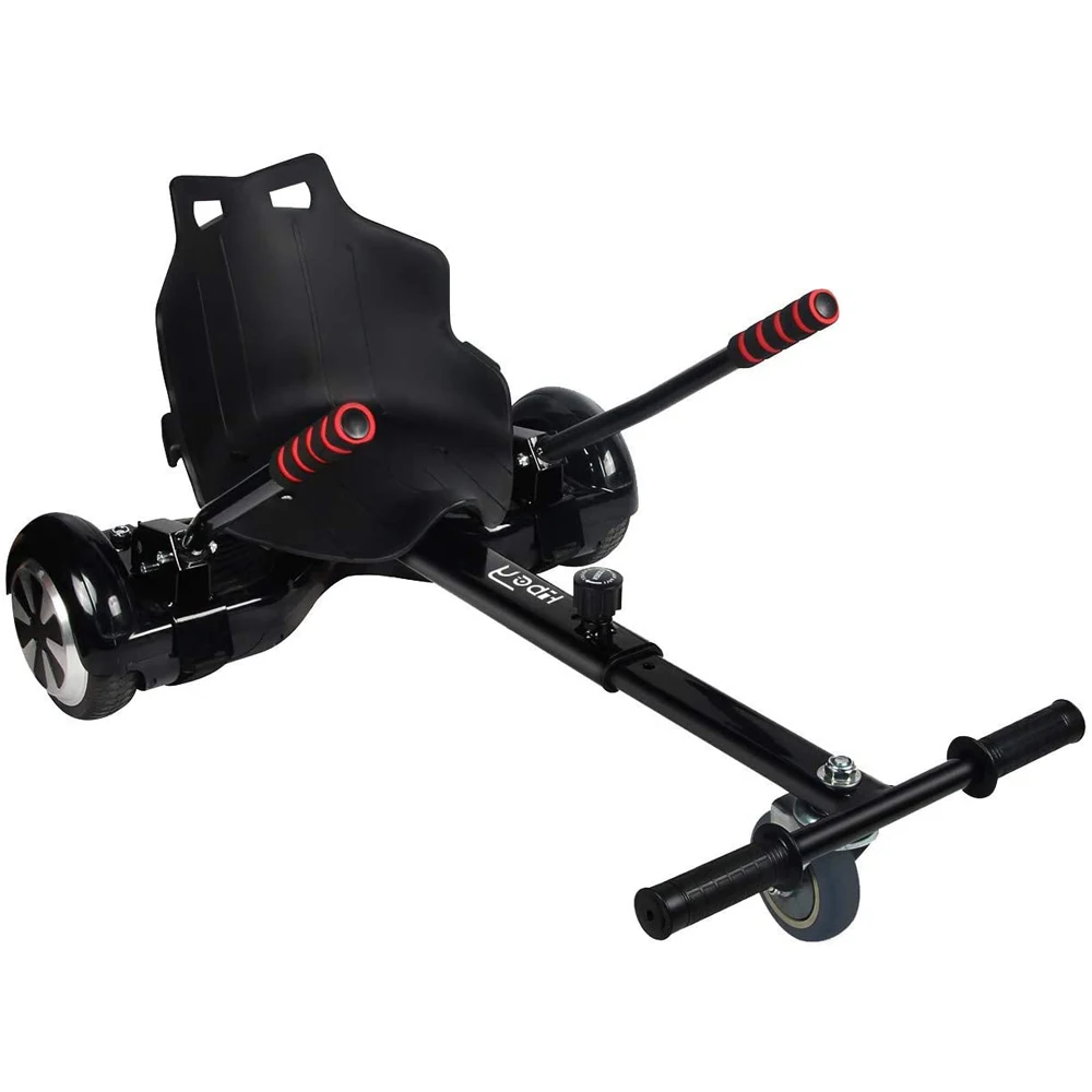 Hoverboard Kart Seat Attachment Accessorio Per Scooter Autobilanciato A Due Ruote Da 6.5 "8" 10 "Con Set Sicuri
