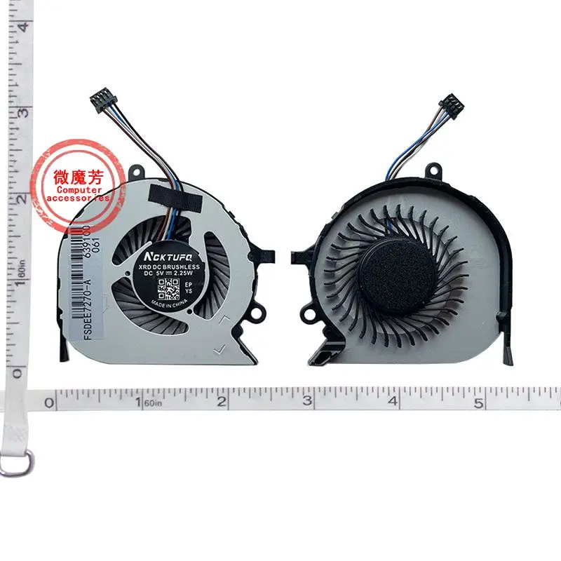 

New Original CPU Cooling Fan for Dell Latitude E7470 E7270 Cooler EG50040S1-C600-S9A KSB0605HC Laptop Radiator