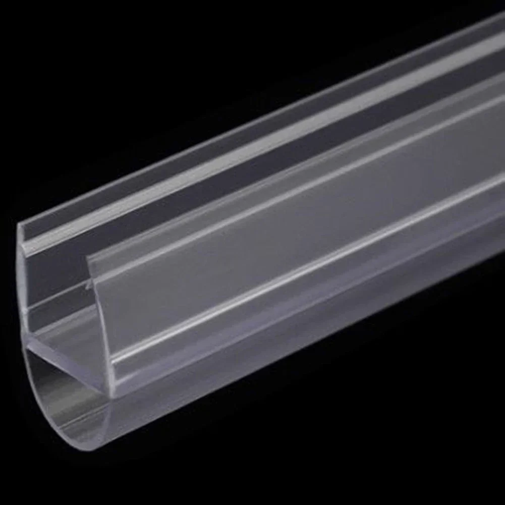 Shower Door Seal 2pc 50cm Replacement 6/8/10/12/15mm Water Deflector Door Protective Strip Bathroom Hardware shower door seal