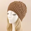 Fashion New Women Beanies Skullies Hat Cap Lady Spring Autumn Winter Solid Knitted Hollow Out Casual Bone Soft Cap Hat For Women 1
