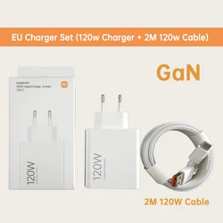 Xiaomi Hypercharge Fast Charging 120W Travel Adapter (EU) - EU With 2M Cable