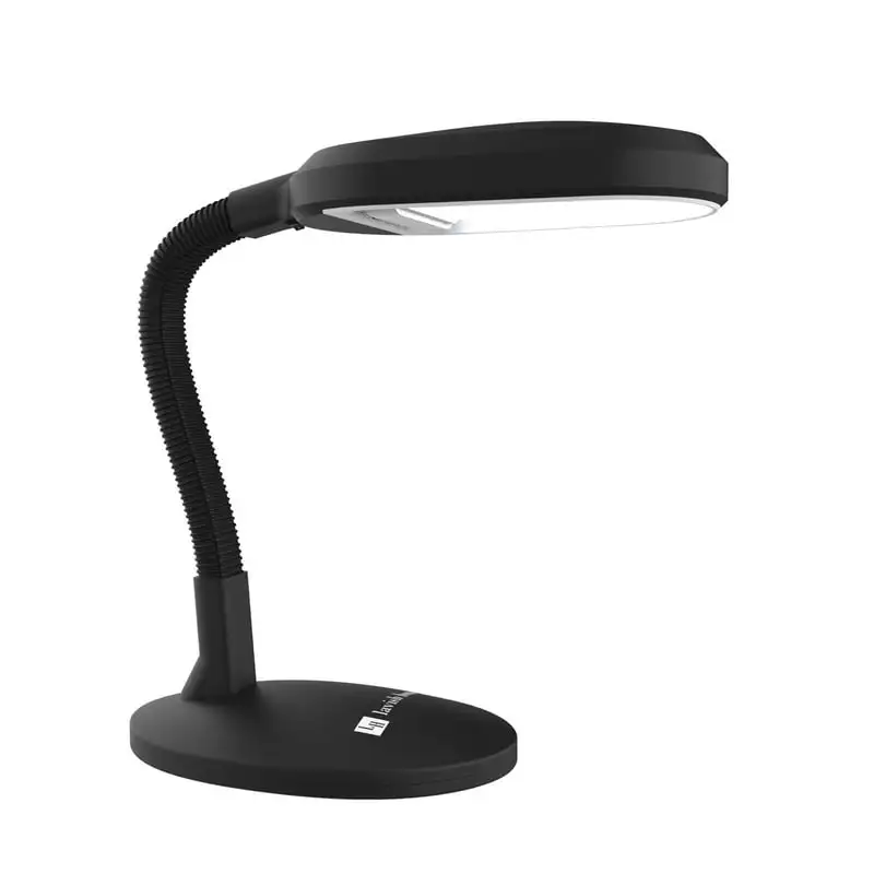 

Desk Lamp with Gooseneck for Reading or Sewing, Black Lampara led escritorio Lampara mesa vintage Study accessories Cute lamp De