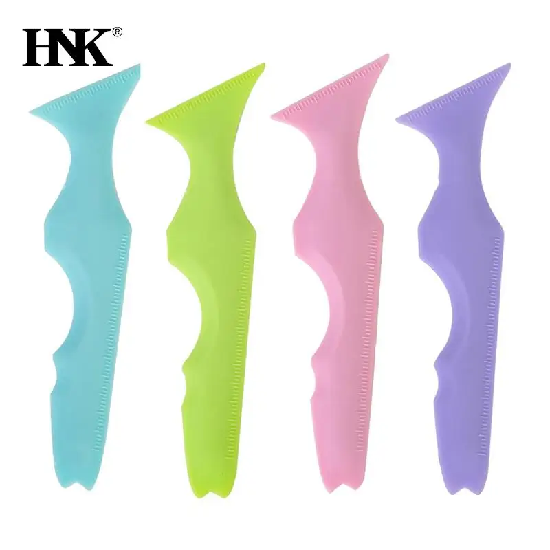 1pcsSiliconeEyelinerRulerMultiFunctionalEyeMakeupAssist