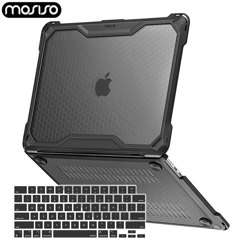 Coque Protection MacBook Air 13.6" M2/M3/M4 (2022-2025) - Couleur Minuit Mat - Neuve
