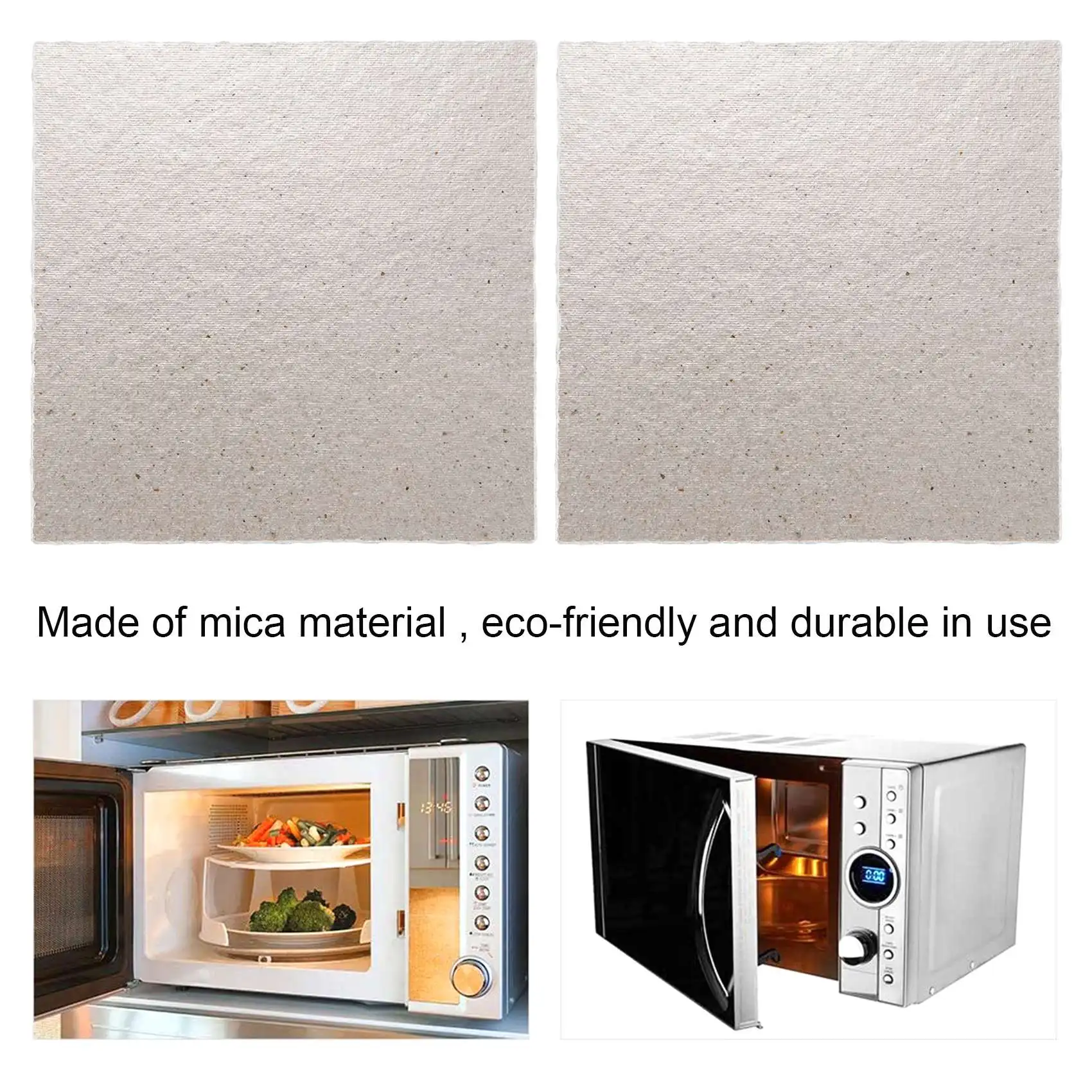 Microwave Oven Mica Sheet Microwave Oven Spare Parts 2 x Replacement Plate Mica For Microwave