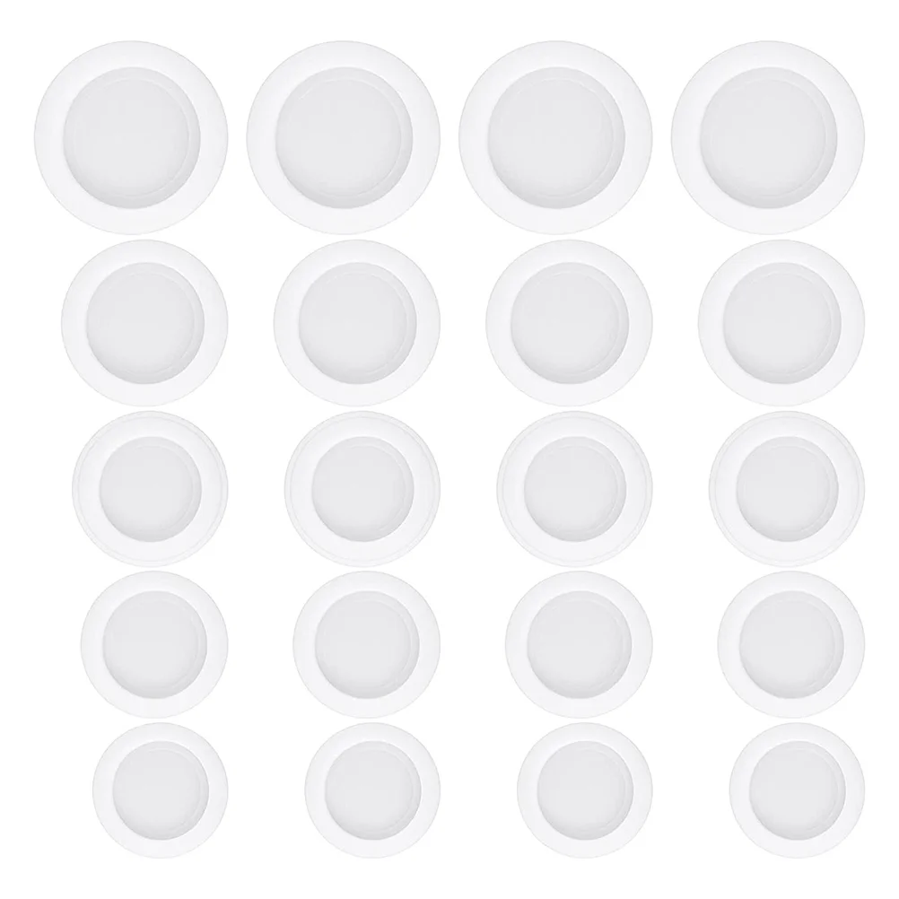 

20 Pcs Rubber Stopper Piggy Bank Bottom Cover Universal Plug Plastic Plaster Caps