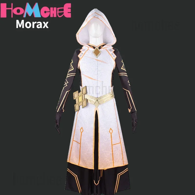 

ZhongLi Genshim Cosplay Costumes Rex Lapis Morax Outfits Wig Full Set Genshin Impact Zhongli Cosplay For Men Women