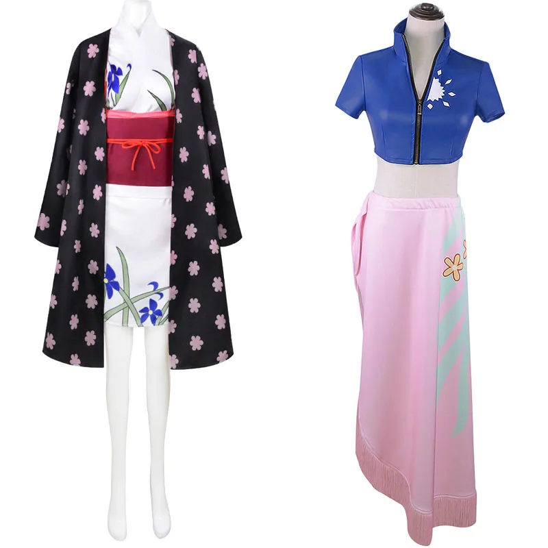 

Anime Nico Robin Cosplay Costume Halloween Party Dress