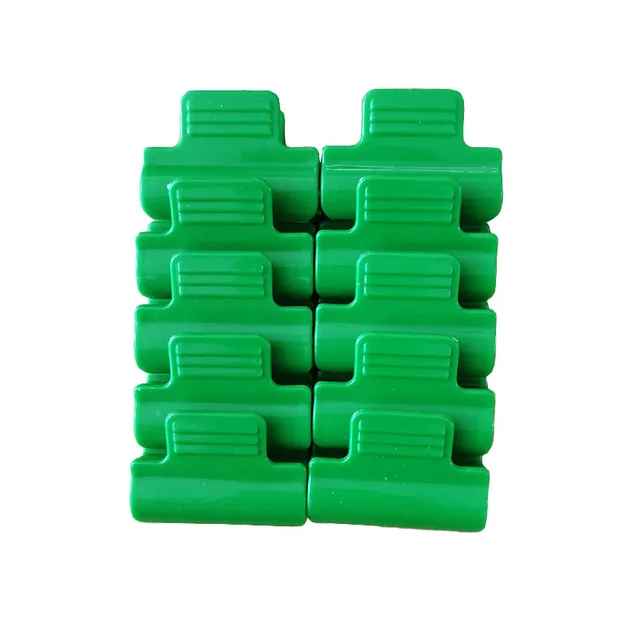 10Db Üvegházhatású Kiegészítők 0,8 Cm Klip Műanyag Press Filmkártya Film Napfény Nettó Rögzített