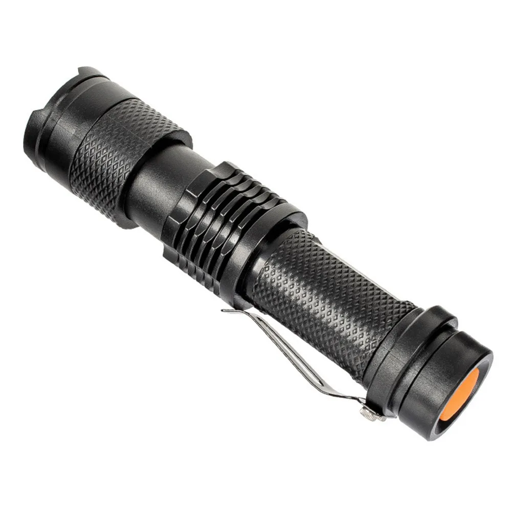 Torch Flashlight Tacticals Thickened Plastic Waterproof Handheld Pocket Powerful LED 1000Lumens Bushcraft Tool zoomable mini led flashlight waterproof pocket penlight torch tactical lanterna lamp t6 led torch 18650 handy clip flashlight