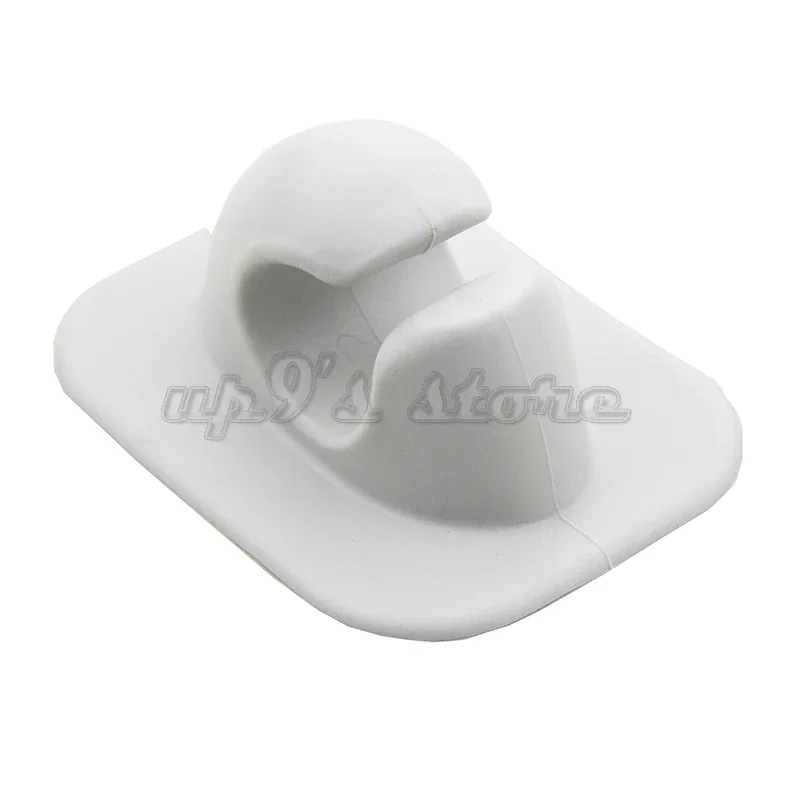 2 Pieces Oar Holder Patch Pole Tube Clips Grey/Black for Kayak Canoe Dinghy Raft Inflatable Boat Boat Accessories