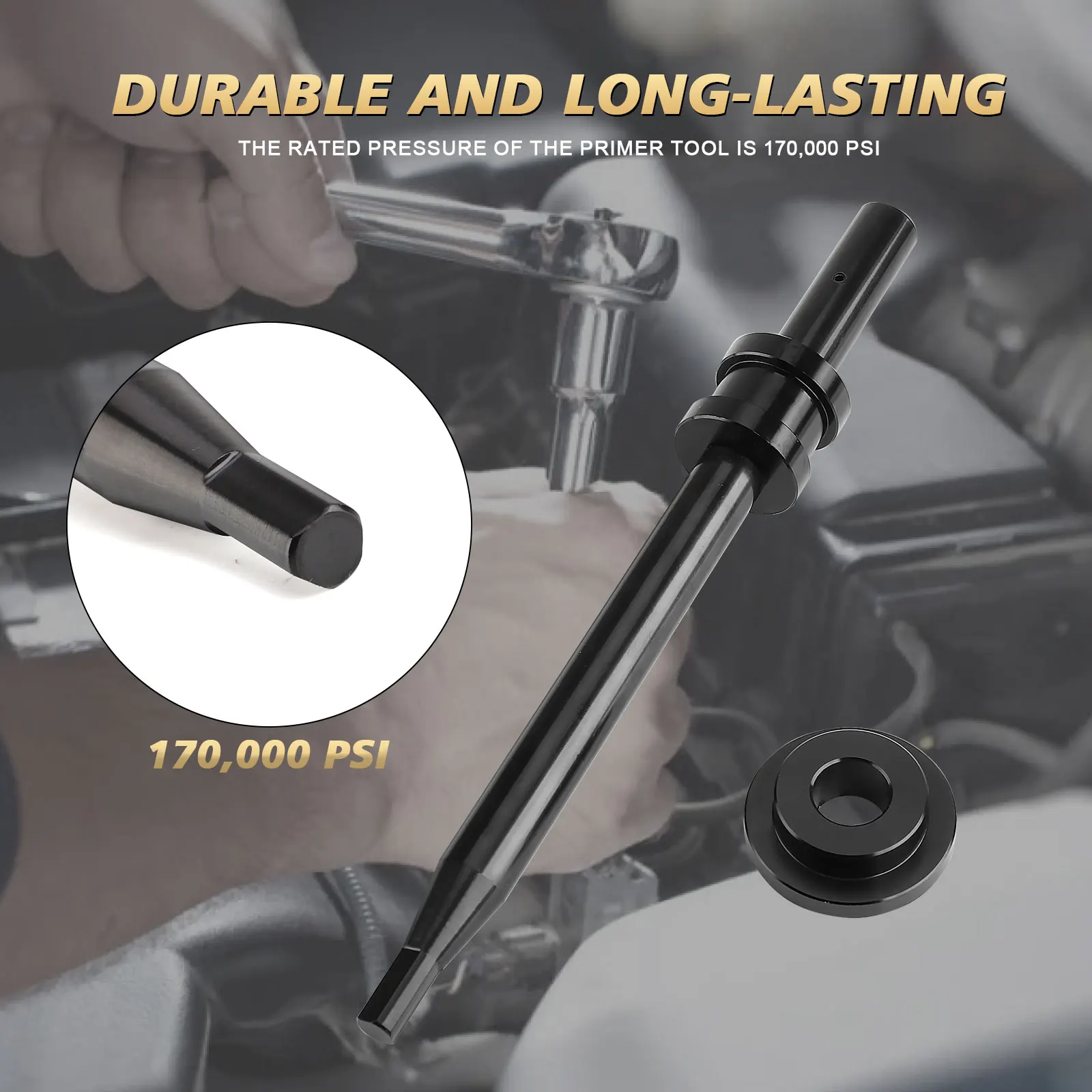 Aluminum Oil Pump Priming Tool Anti-rust Oil Pump Primer Tool For Chevy 283 SBC 454 BBC for Chevy V6 V8 Engine Small Big Block