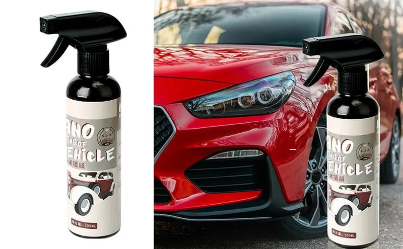 

Car Ceramic Quick Coating Spray Paint Protection Wax Spray Car Accessories Car Polish Nanos Coatings Long Lasting Coating Spray