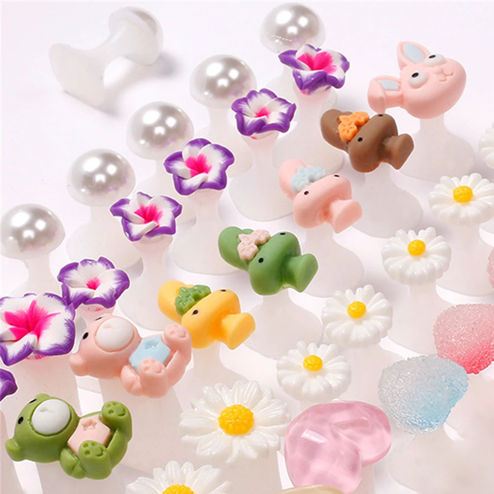 8Pcs/Pack Nail Art Toe Separator Foots Sponge Fingers Separators Soft Gel UV Polish Nail Salon Supplies Pedicure Manicure Tool