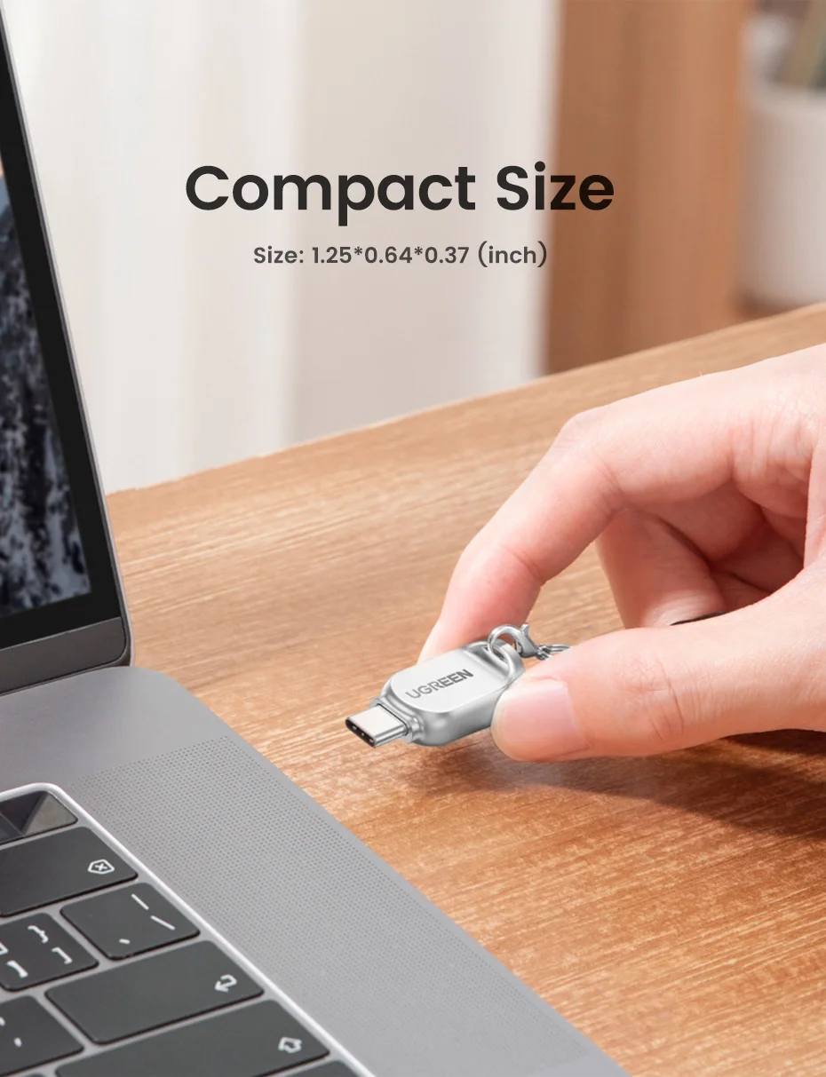 TF, Adaptador OTG para Laptop, PC, Tablet,