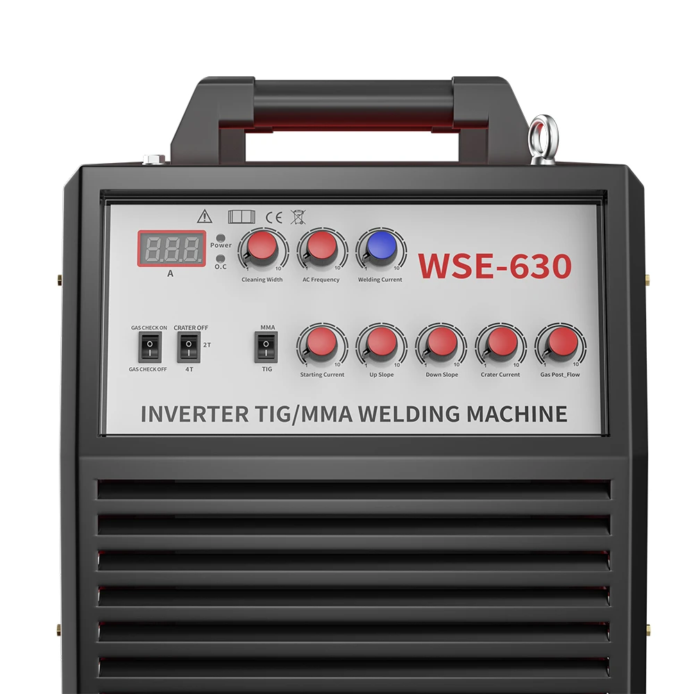 Hot Sale Tig Welders 50/60HZ Inverter Ac/Dc Tig Welding Machine WSE-630 Ac Dc Inverter Tig Welding Machine 5