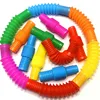 Mini Cute Pop Tubes Sensory Toy For Adult Fidget Stress Relieve Toys Kid Autism Anti Stress Plastic Bellows Children Squeeze Toy 1