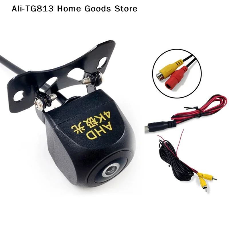 [TG813]AHD 자동차 후방 카메라 12V 야간 투시 백업 주차 후진 카메라 방수 HD 컬러 이미지 비디오 차량 카메라