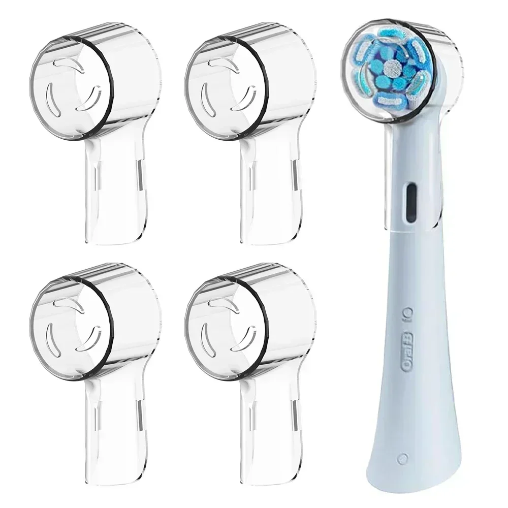 Toothbrush Dustproof Covers Caps Compatible with Braun Oral B Replacement Heads and IO Series Electric Toothbrush Head Protector toothbrush covers