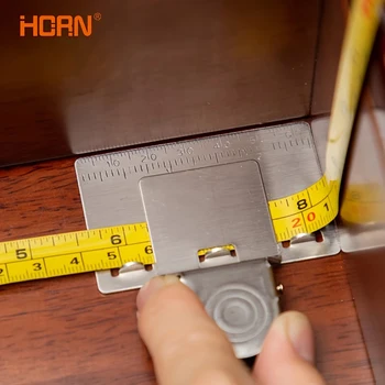 Metal Measuring Tape Clip Holder Precise And Clear Measuring Tool Woodworking Positioning Accessories Wood Measure Locate Tools 1