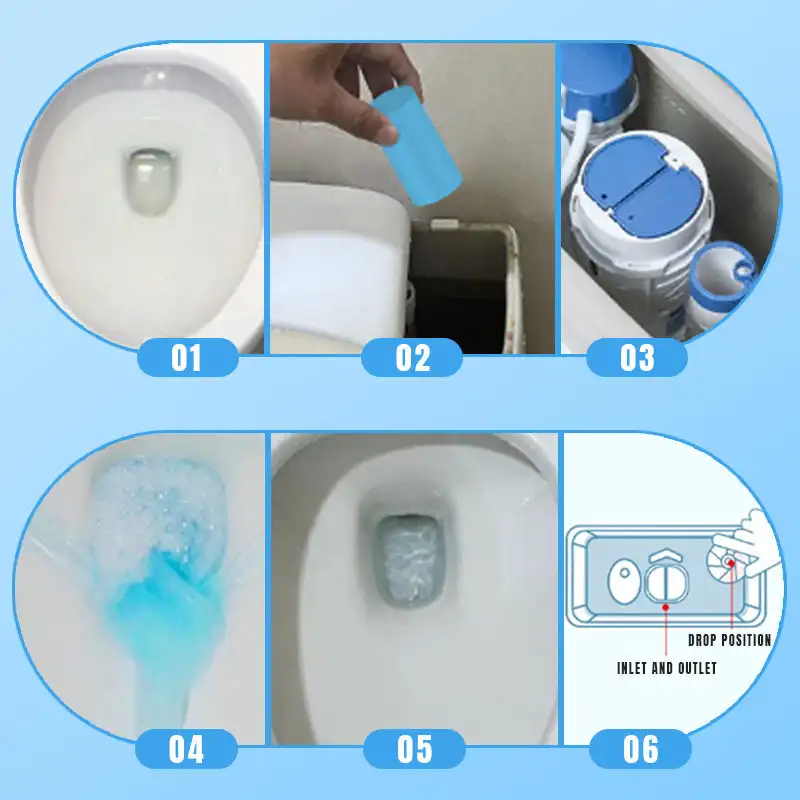 Concentrated Descaling Toilet Cleaning Stick for Deodorizing & Descaling