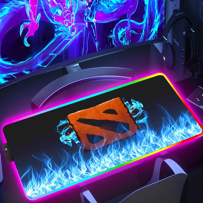 DOTA2 ӿ  LED Ʈ, Ÿ 2 ӿ LED Ʈ 콺 е, RGB  å Ű 콺 е, ǻ ׼