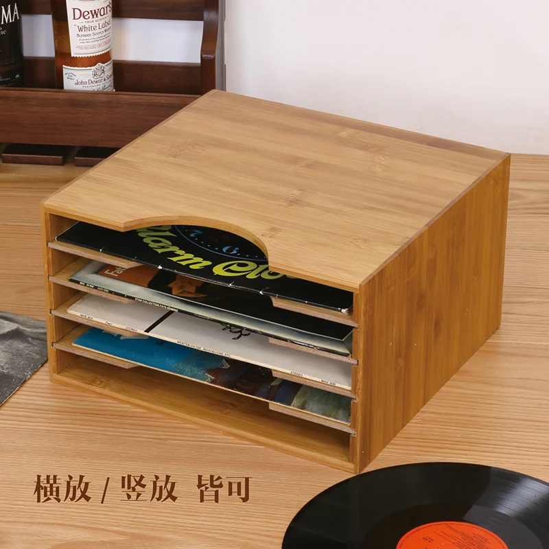 DIY LP Vinyl Record Storage Box with Wheels