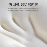 Cervical Neck Roll Pillow Memory Foam Pillow Cylinder Round Pillow Pain Relief Neck Pillows for Sleeping Support Removable Cover 2