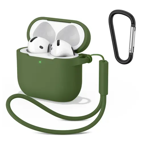 Silicone Cases For Apple Airpods 4 Earphones Accessories Wireless Bluetooth Headset Cover For Apple Air Pods 4 Protective Case - Image 13