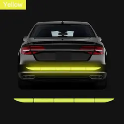 Reflective Safety Tape for Vehicle Protection - Anti - Collision & Decorative Enhancement for Car Trunks (Green)